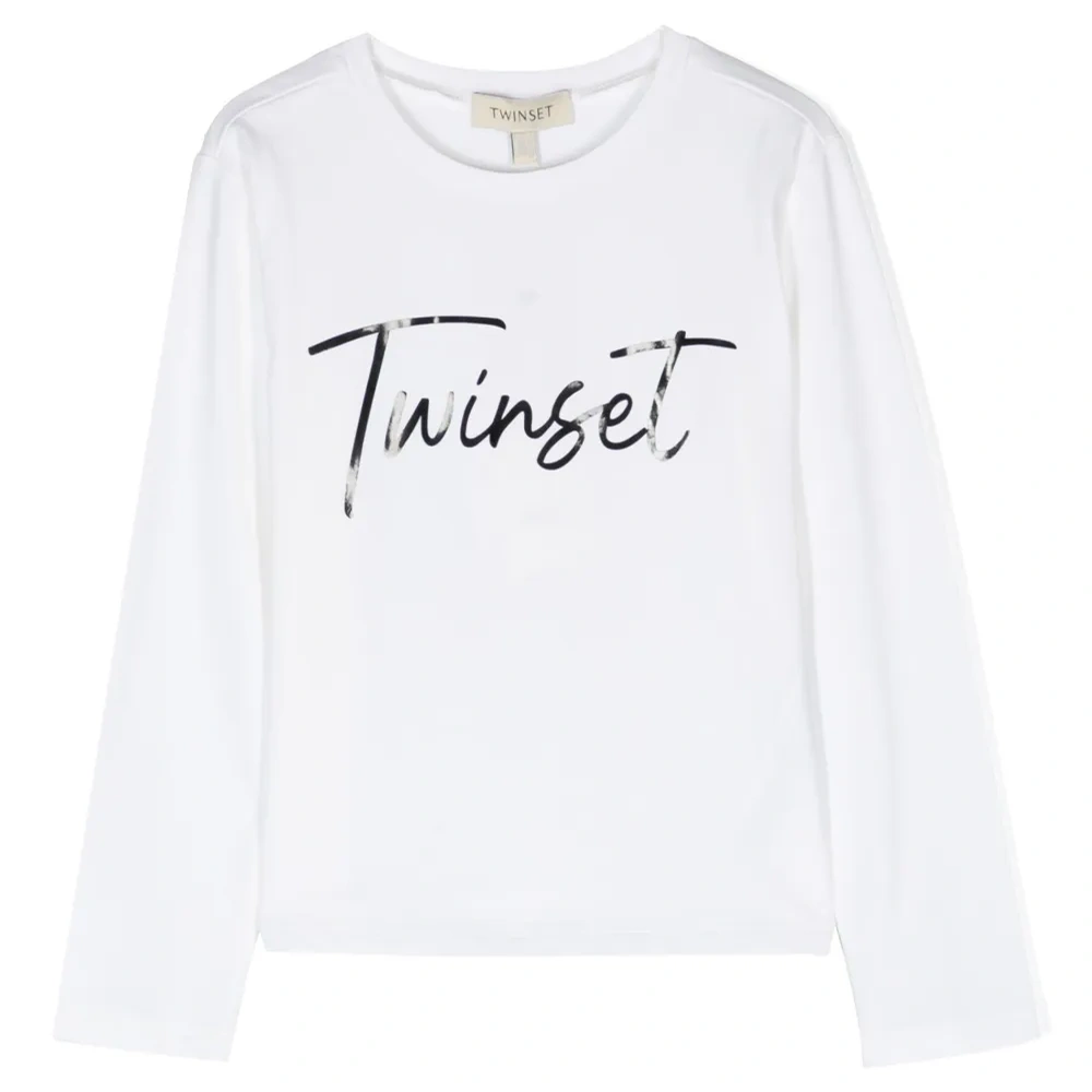 Футболка с длинными рукавами и логотипом