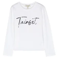 Футболка с длинными рукавами и логотипом