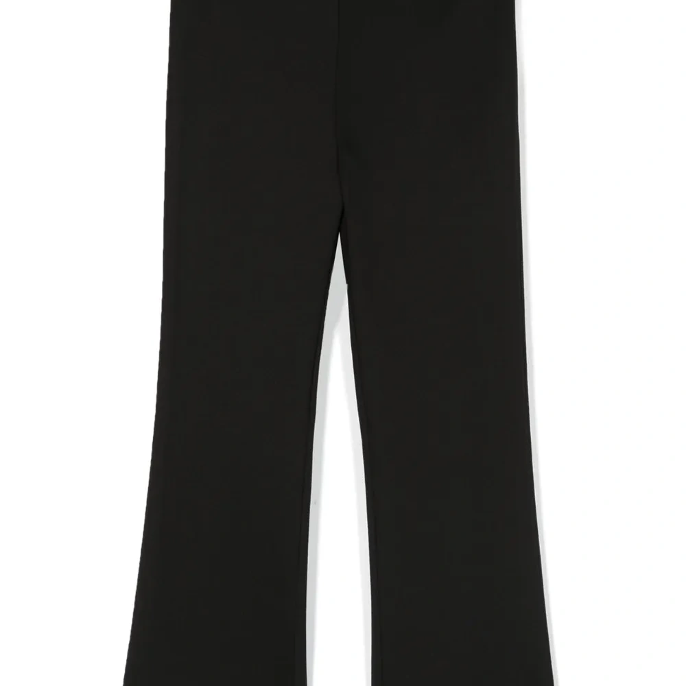 Расклешенные брюки с логотипом