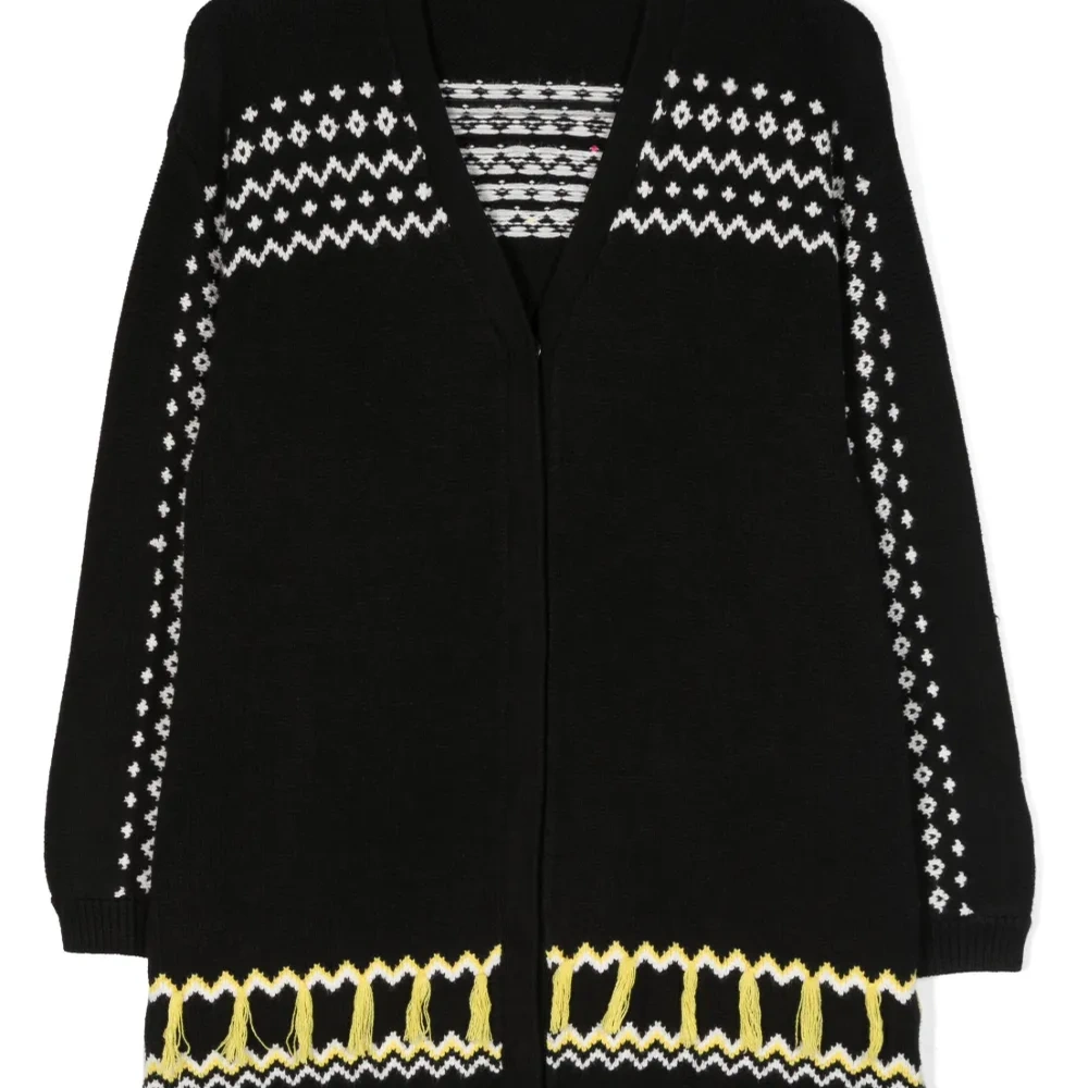 Кардиган с бахромой