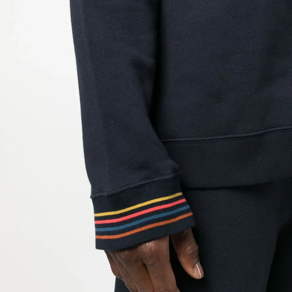 Толстовка с контрастной отделкой