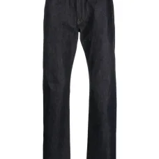 Широкие джинсы средней посадки