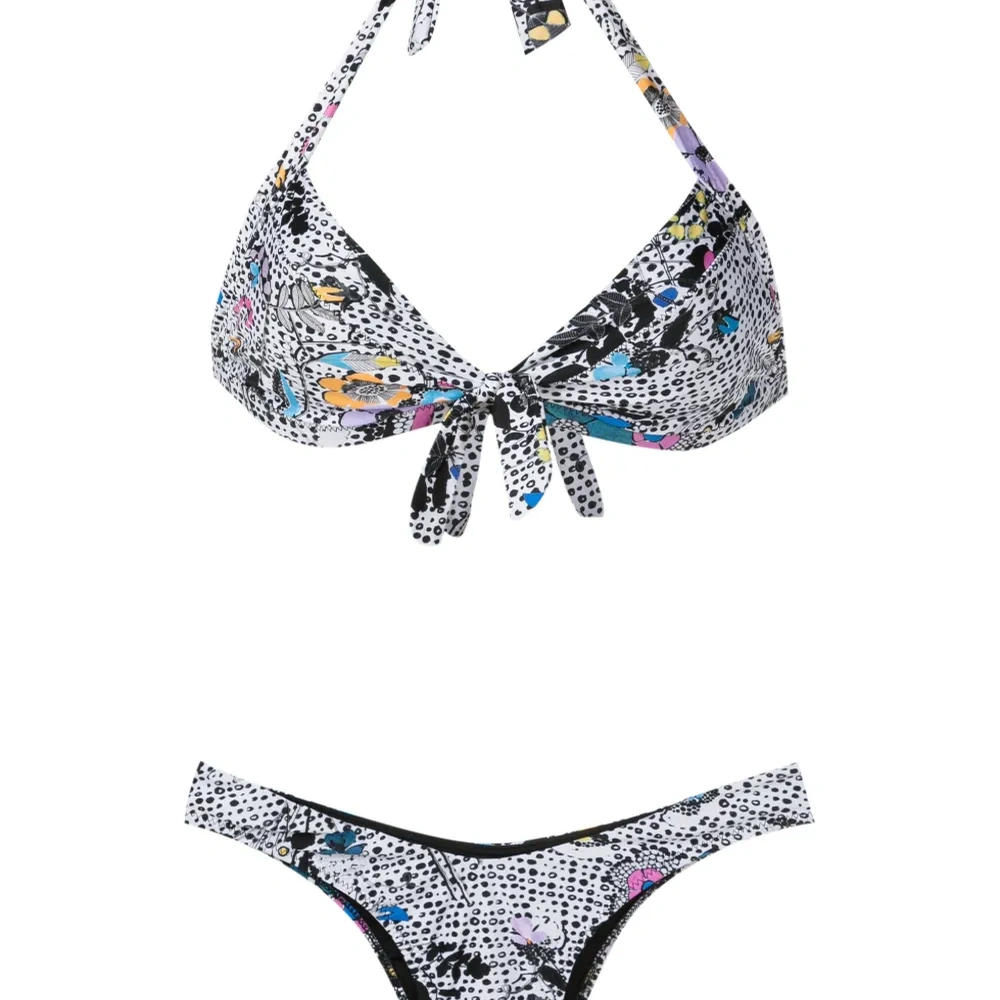 Бикини с графичным принтом