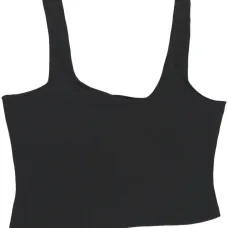 Топ асимметричного кроя в рубчик