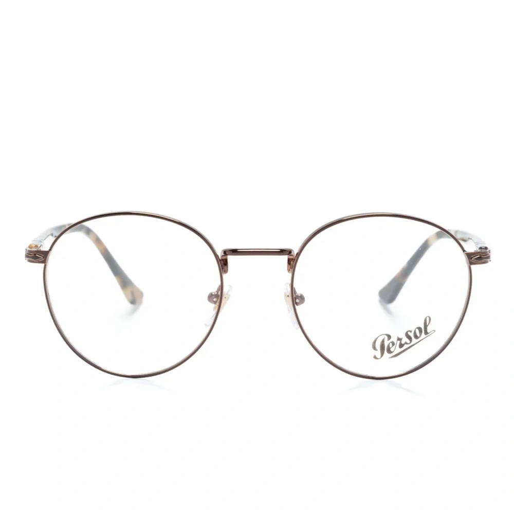 Очки в круглой оправе черепаховой расцветки