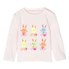 Толстовка с принтом Neon Bunny