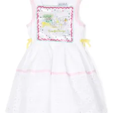 Платье с графичным принтом