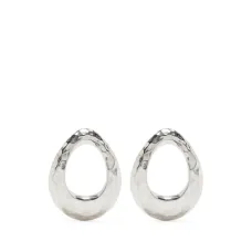 Овальные серьги