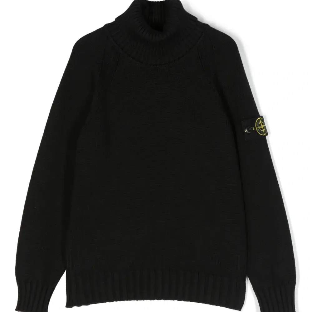 Джемпер с воротником-воронкой