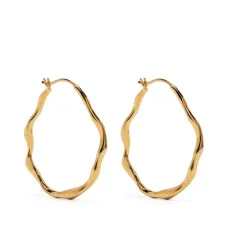 Серьги-кольца Waterfall