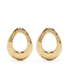 Овальные серьги