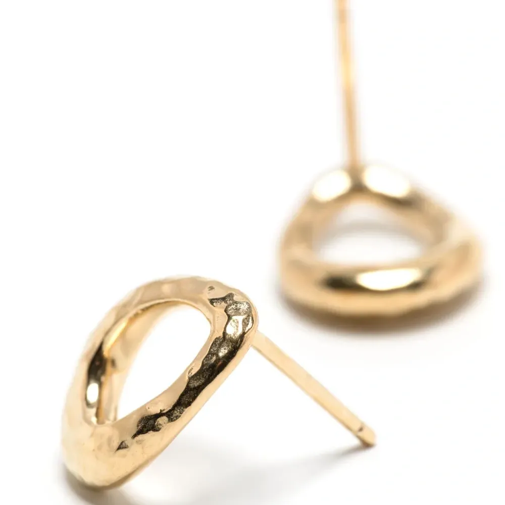 Овальные серьги