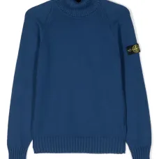 Джемпер с высоким воротником и логотипом Compass