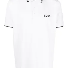 Рубашка поло с вышитым логотипом