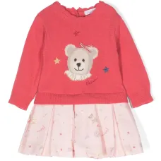 Многослойное платье с принтом Многослойное платье с принтом