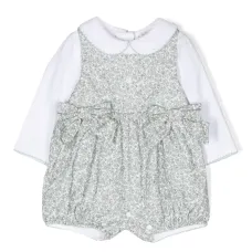 Ромпер с цветочным принтом