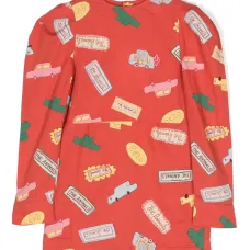 Платье мини Otter с графичным принтом Платье мини Otter с графичным принтом