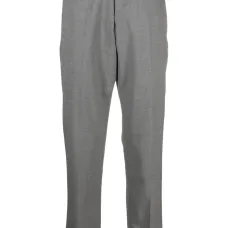 Укороченные брюки строгого кроя