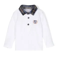 Рубашка поло с вышитым логотипом