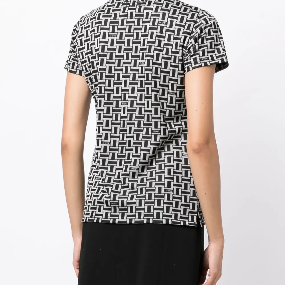 Рубашка поло с графичным принтом и логотипом