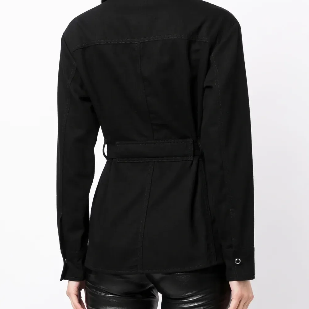 Рубашка из букле с завязками