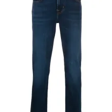 Зауженные джинсы средней посадки