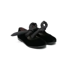 Бархатные балетки