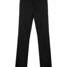 Прямые брюки со складками