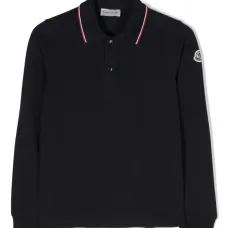 Рубашка поло с нашивкой-логотипом