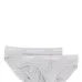 Комплект из двух трусов-брифов с логотипом