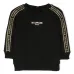 Logo-tape crew-neck sweatshirt