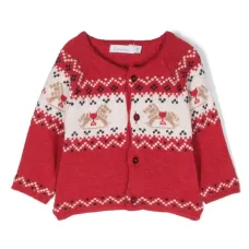 Кардиган вязки интарсия с узором