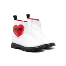 Ботинки с нашивкой-логотипом