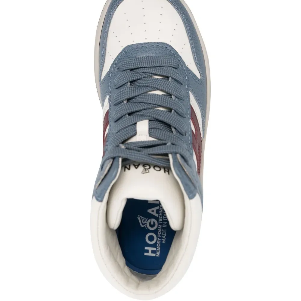 Высокие кроссовки H630 со вставками