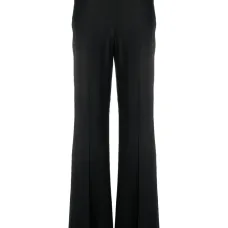 Атласные брюки широкого кроя Атласные брюки широкого кроя