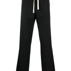 Прямые брюки с монограммой