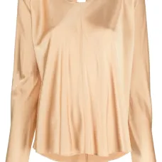 Блузка с круглым вырезом Блузка с круглым вырезом