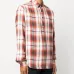 Клетчатая рубашка с длинными рукавами