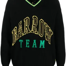 Джемпер вязки интарсия с логотипом