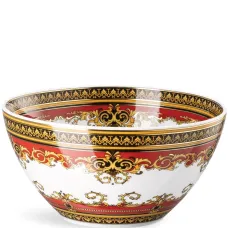 Фарфоровая тарелка с принтом Medusa и узором Baroque