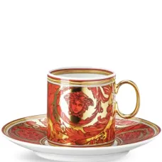 Набор Medusa Garland из блюдца и чашки для эспрессо