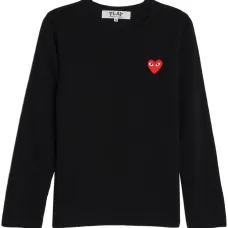 Джемпер с нашивкой-логотипом