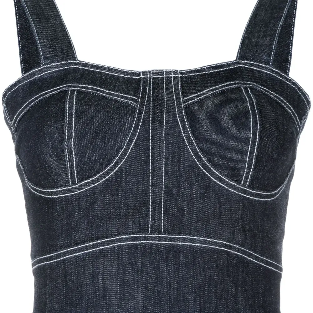 Укороченный джинсовый топ Ana