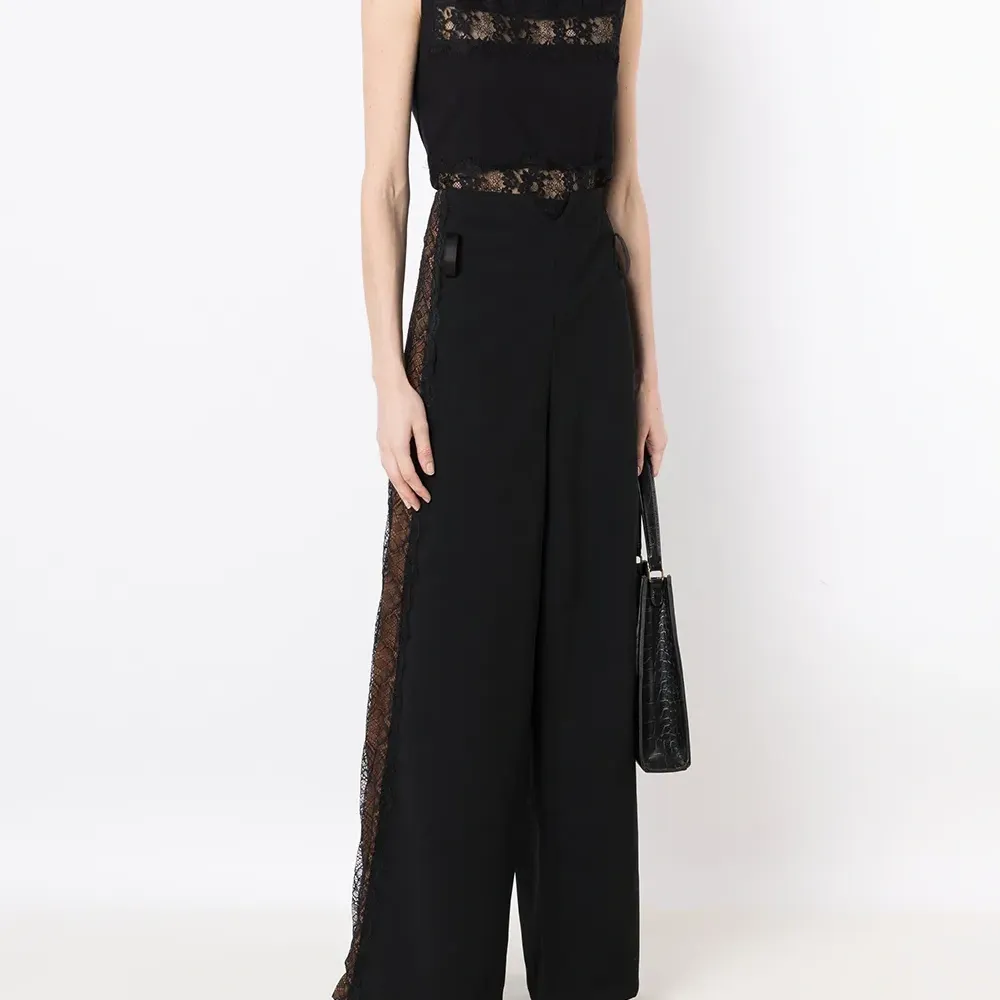 Брюки палаццо Kelly с кружевными вставками Брюки палаццо Kelly с кружевными вставками