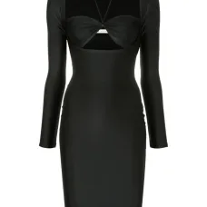 Облегающее платье Marylin с вырезом