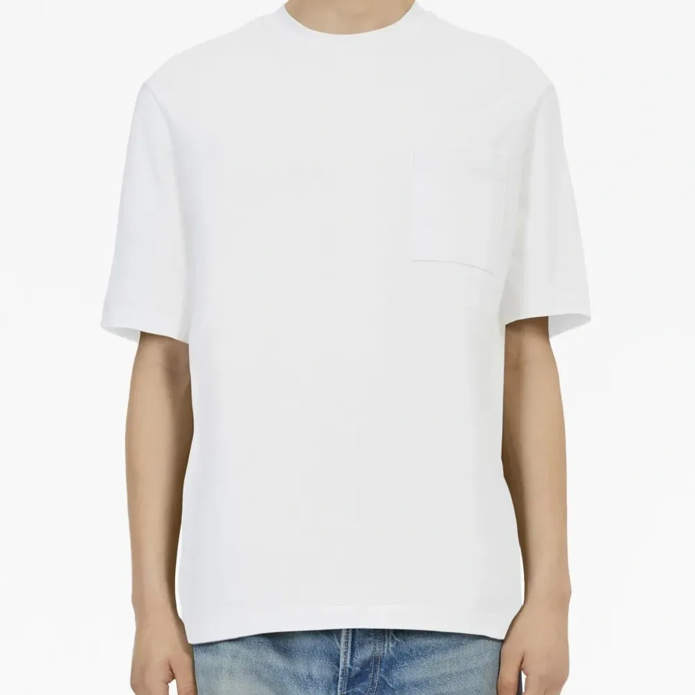 Футболка с контрастной полоской