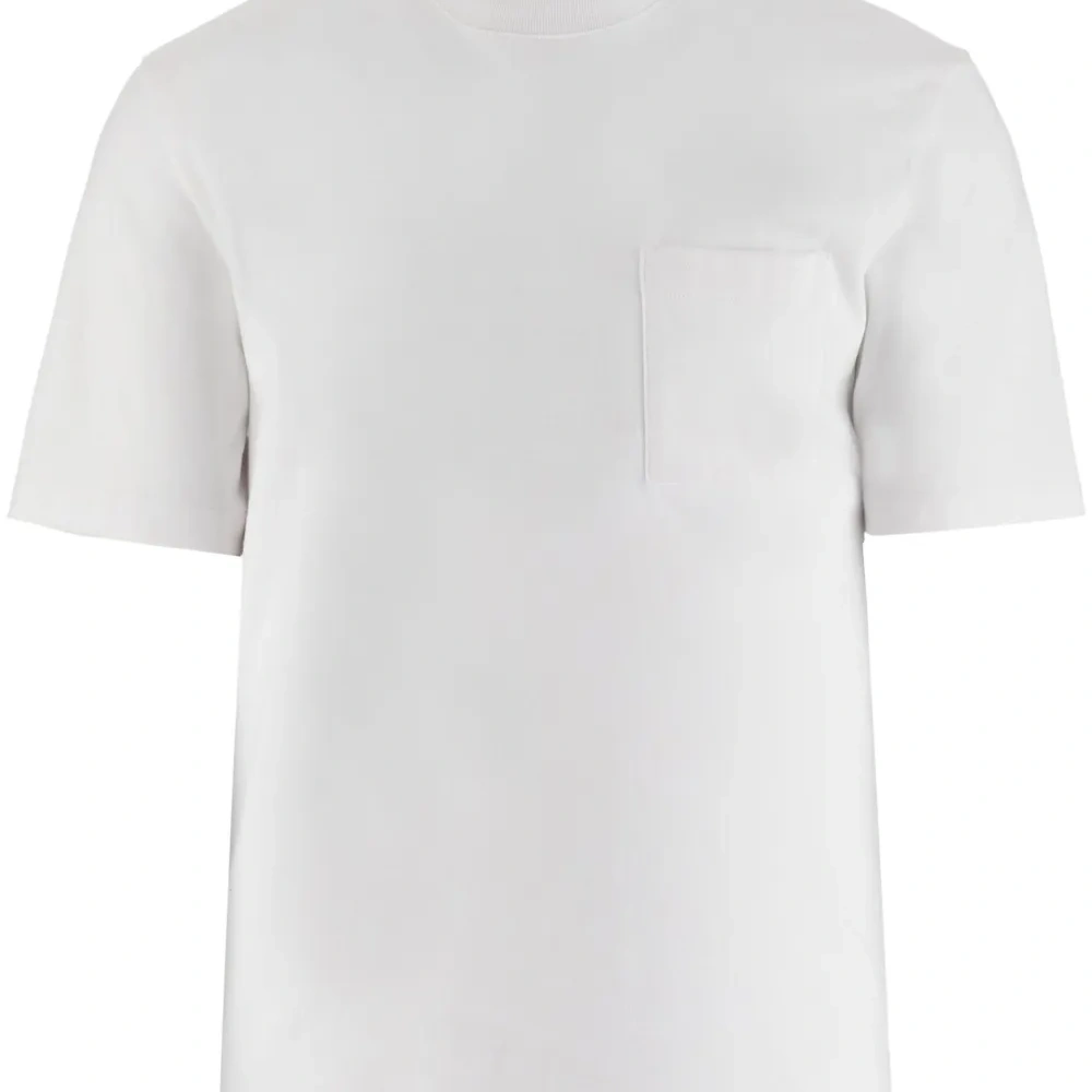 Футболка с контрастной полоской