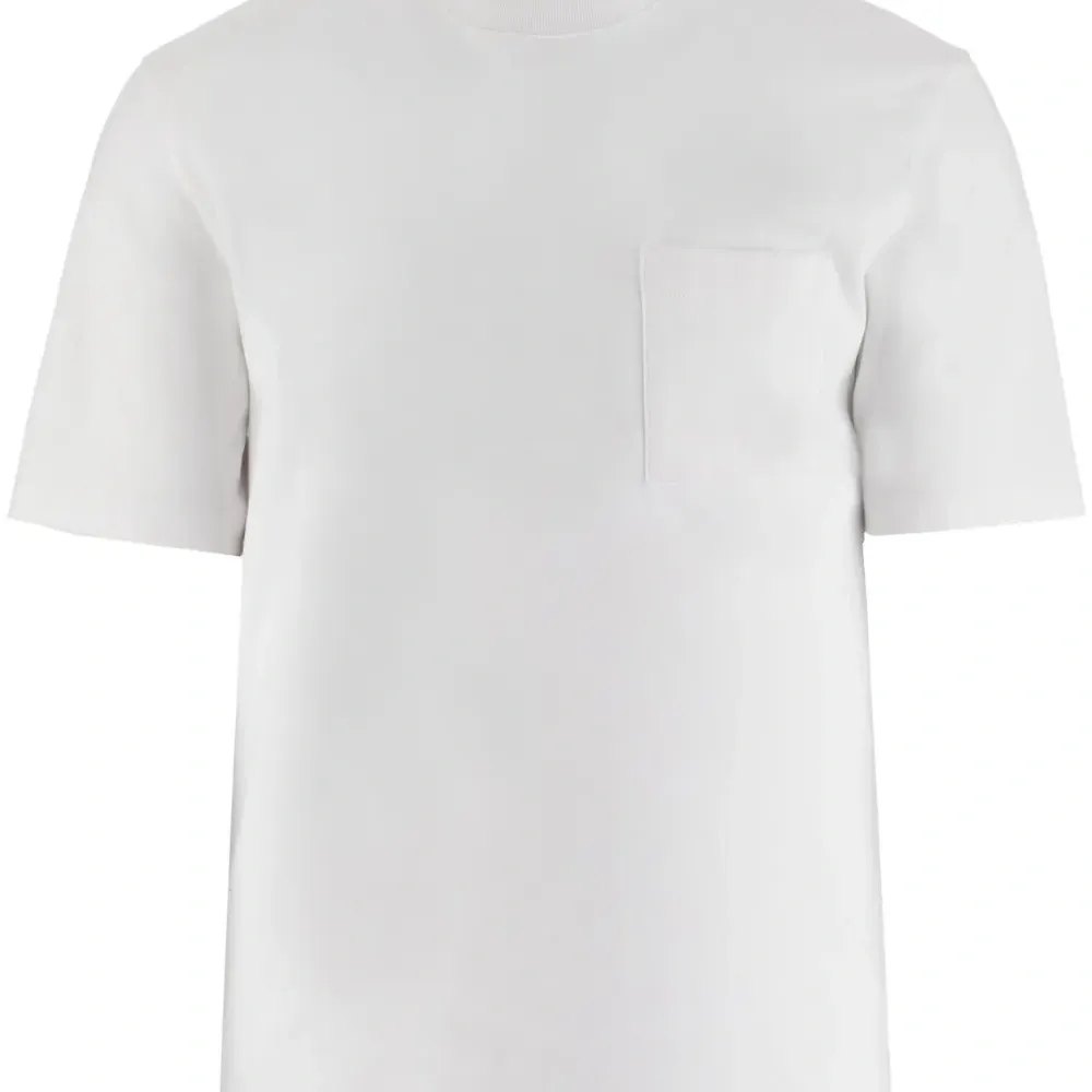 Футболка с контрастной полоской