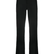 Прямые брюки со складками