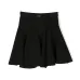 Плиссированная мини-юбка с логотипом